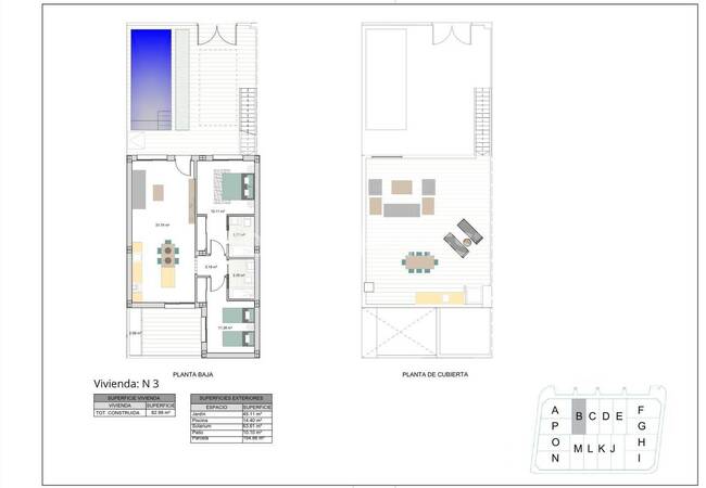 Murcia Roldán'da Özel Havuzlu Tek Katlı Villala 16