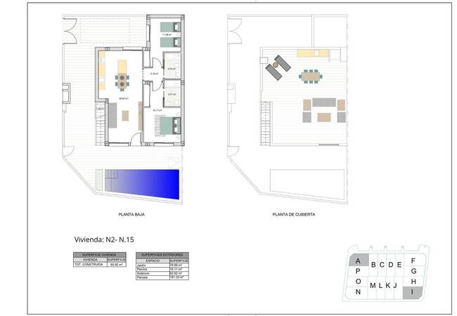 Murcia Roldán'da Özel Havuzlu Tek Katlı Villala 17