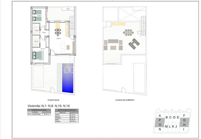 Murcia Roldán'da Özel Havuzlu Tek Katlı Villala 19