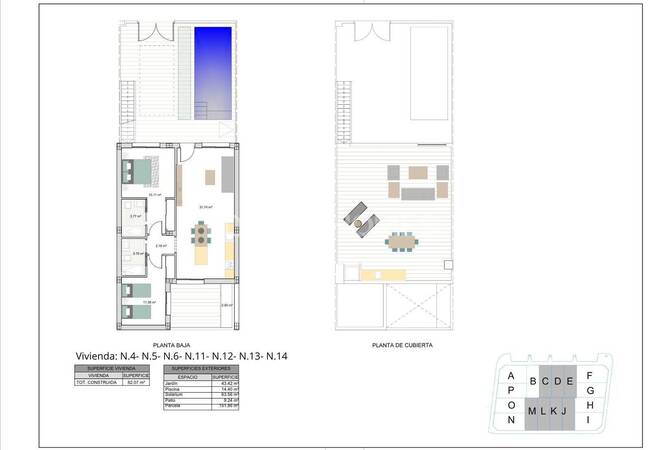Murcia Roldán'da Özel Havuzlu Tek Katlı Villala 20