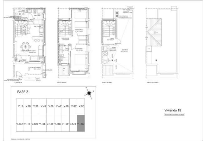 Torre-pacheco Santa Rosalía Resort'ta Teraslı Yarı Müstakil Evler 19
