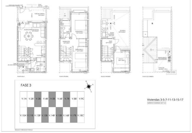 Torre-pacheco Santa Rosalía Resort'ta Teraslı Yarı Müstakil Evler 21