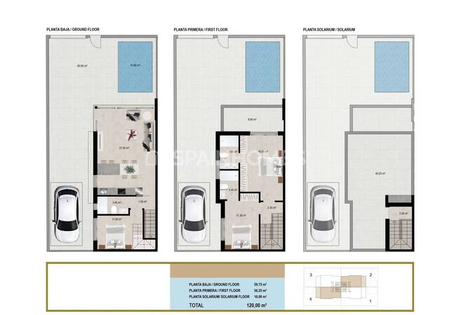 Elegantes Casas Adosadas Cerca De La Playa En San Javier, Murcia 9