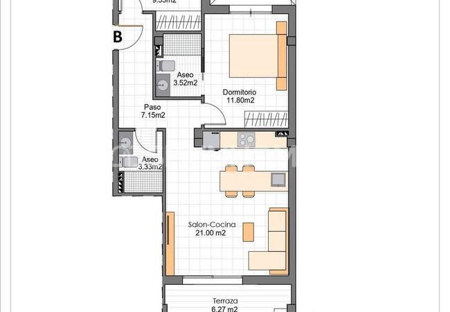 Appartements Élégants À 800 M De La Mer À Lo Pagán, Murcie 12