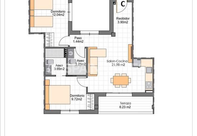 Appartements Élégants À 800 M De La Mer À Lo Pagán, Murcie 16