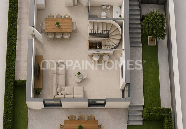 Villas with Terraces and Pools in Mazarrón, Murcia 17