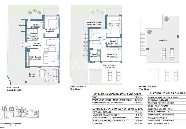 Nature-view Villas in a Complex with Pool in Murcia 13