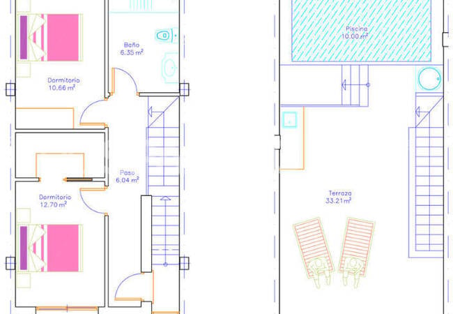 Townhouses with Pools and Terraces in San Pedro Del Pinatar 14