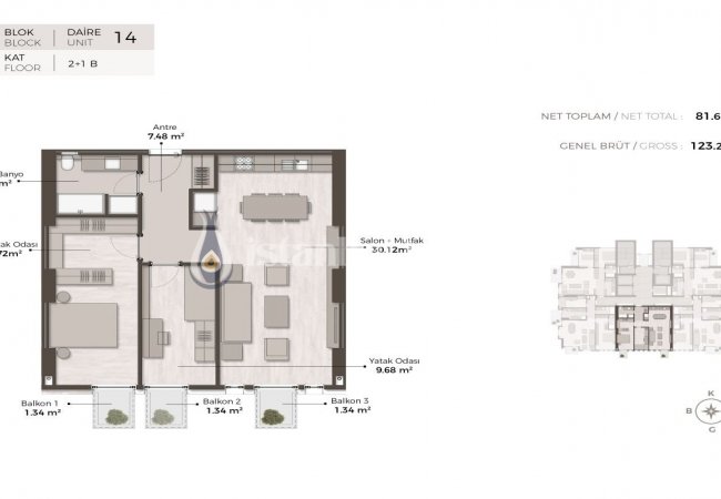 Properties with Island View and En-suite Bathrooms in Istanbul Kartal 41