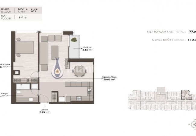 Properties with Island View and En-suite Bathrooms in Istanbul Kartal 48