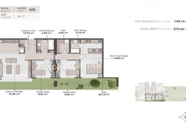 Properties with Island View and En-suite Bathrooms in Istanbul Kartal 51