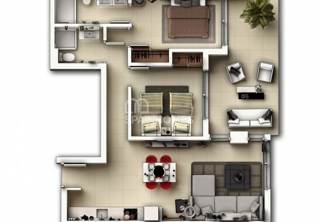 Contemporary Apartments with Storage Room and Garage in Costa Blanca