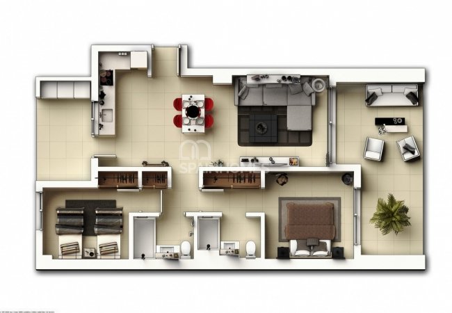 Contemporary Apartments with Storage Room and Garage in Costa Blanca