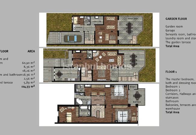 Uniquely Designed Beylikduzu Houses Next to the Marina 43