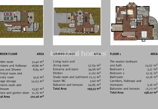 Uniquely Designed Beylikduzu Houses Next to the Marina 44