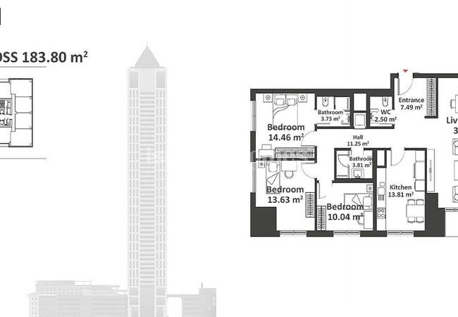 Şişli Seyrantepe'de Ekolojik Sisteme Uyumlu Orman Manzaralı Daireler 34