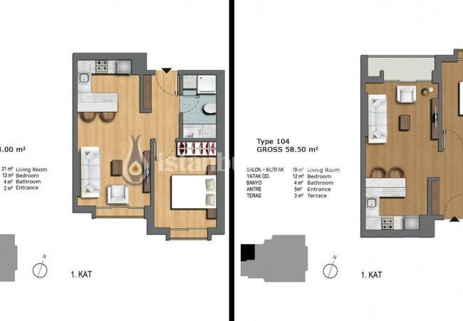 Quality Apartments with Unique Design in Istanbul Sisli 30