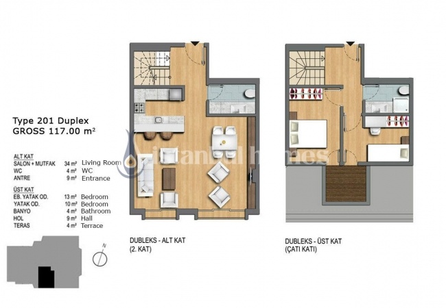 Quality Apartments with Unique Design in Istanbul Sisli 33