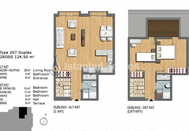 Quality Apartments with Unique Design in Istanbul Sisli 39