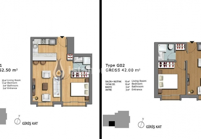 Quality Apartments with Unique Design in Istanbul Sisli 46