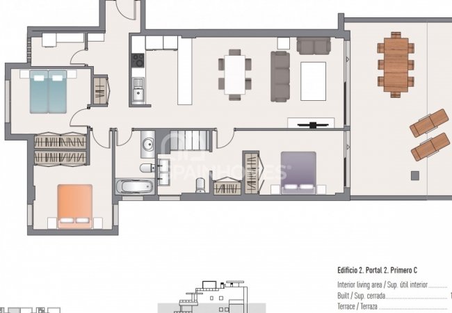 Estepona Málaga'da Havuzlu Bahçeye Sahip Modern Daireler 20