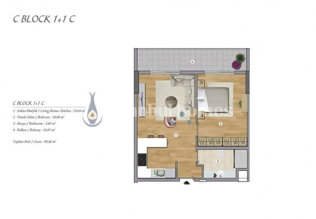 شقق مريحة بتصاميم فاخرة في إسنيورت 28