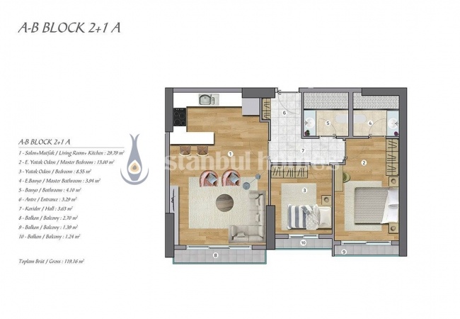 شقق مريحة بتصاميم فاخرة في إسنيورت 30