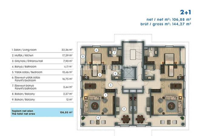 شقق في بيلكدوزو على ساحل اسطنبول 31