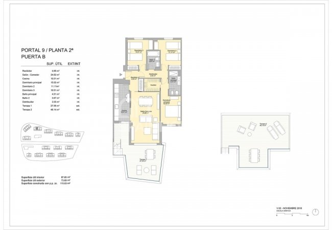 Málaga'nın Merkezinde Şehir ve Deniz Manzaralı Lüks Daireler 21