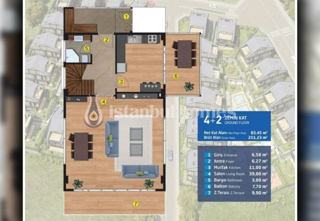 South-facing Houses 5 Min. to the Sea in Buyukcekmece 32