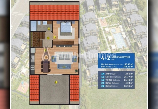 South-facing Houses 5 Min. to the Sea in Buyukcekmece 34