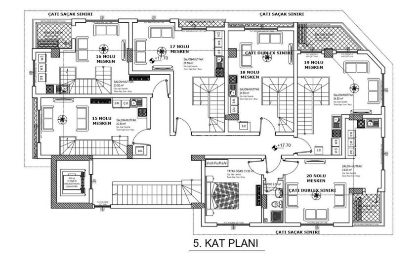 Alanya Appartementen In Mahmutlar 400 M Tot Zee 20