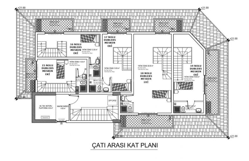 Alanya Appartementen In Mahmutlar 400 M Tot Zee 21