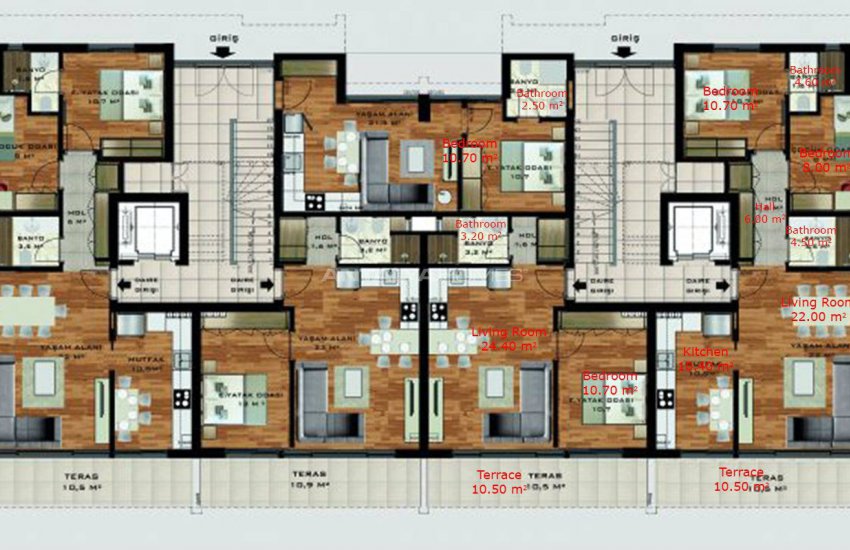 Moderne Stijl Lara Appartementen In Exclusief Complex 37