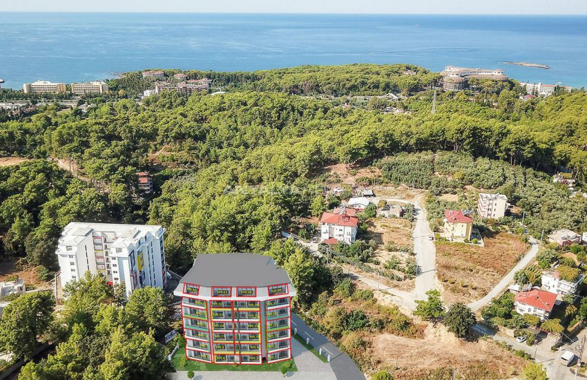 New 1+1 Apartments in Alanya 800 Mt to the Beach 16