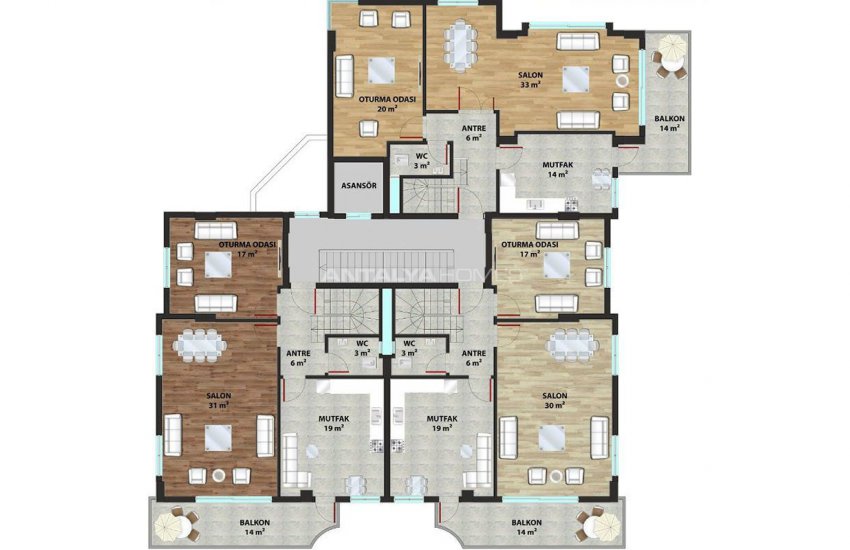 Charming Apartments with a Modern Design in Alanya 7