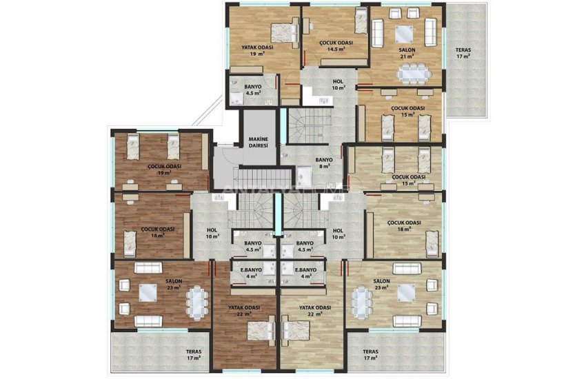 Charming Apartments with a Modern Design in Alanya 8