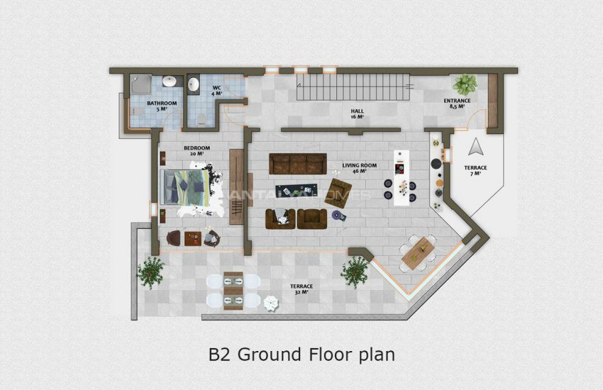 Exclusive Villas with 4+1 and 5+1 Options in Alanya Center 39