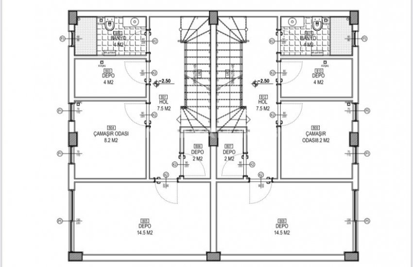 فلل فاخرة للبيع بهندسة معمارية معاصرة في انطاليا 51