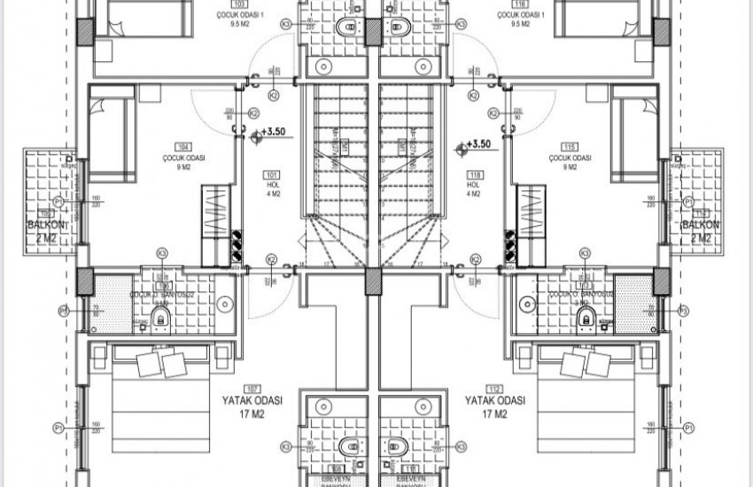 فلل فاخرة للبيع بهندسة معمارية معاصرة في انطاليا 50