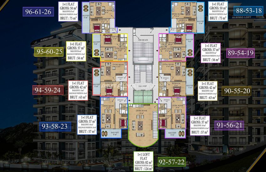 Real Estate with Fantastic Features in Mahmutlar Alanya 18