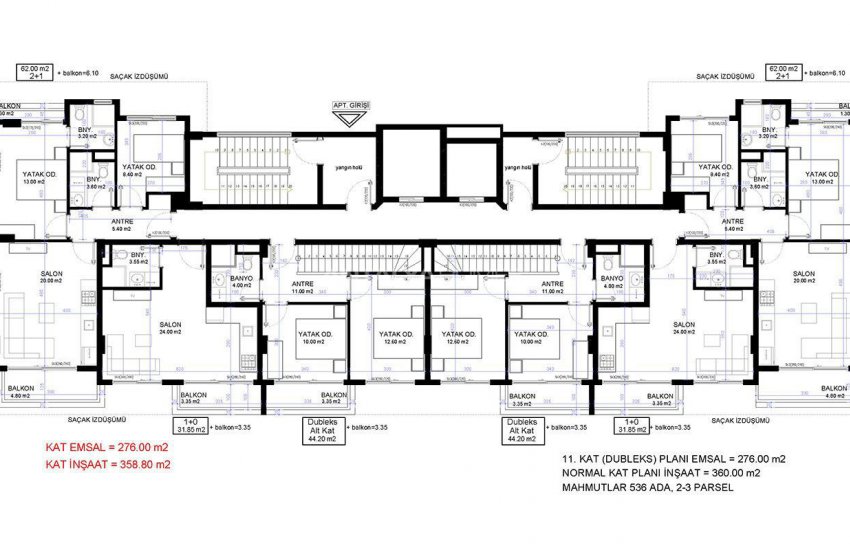 Centrally Located Alanya Apartments 350 Mt to the Beach 18