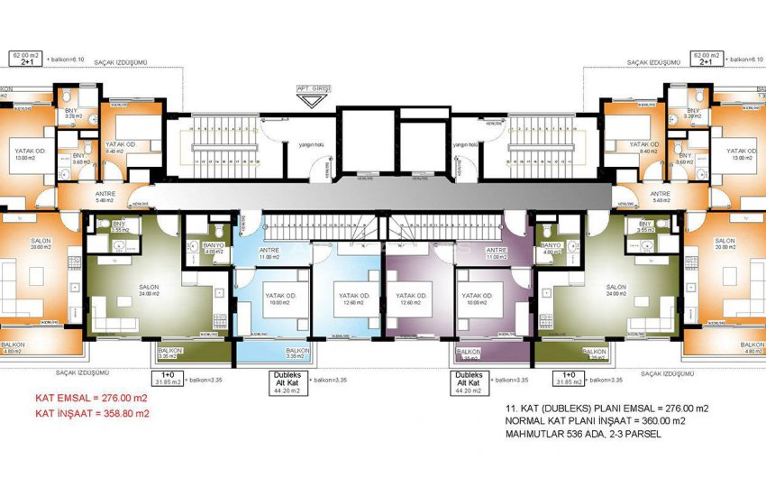 Centrally Located Alanya Apartments 350 Mt to the Beach 19