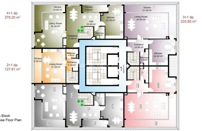 Новые квартиры в Турции на Знаменитой Улице в Алании 23