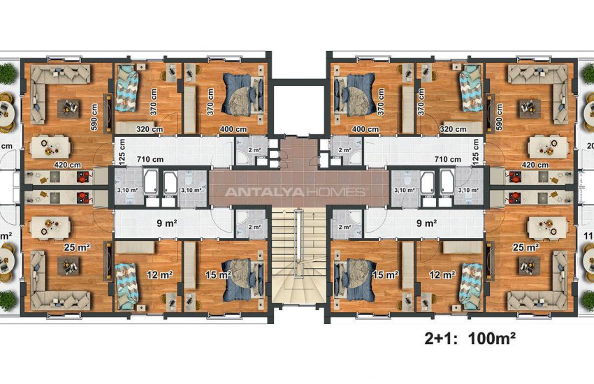 Conveniently Located Alanya Apartments Close to Amenities 15