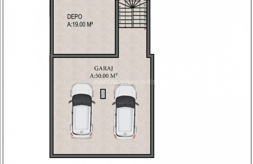 Brand New Villas in a High-quality Complex in Alanya Bektas 16