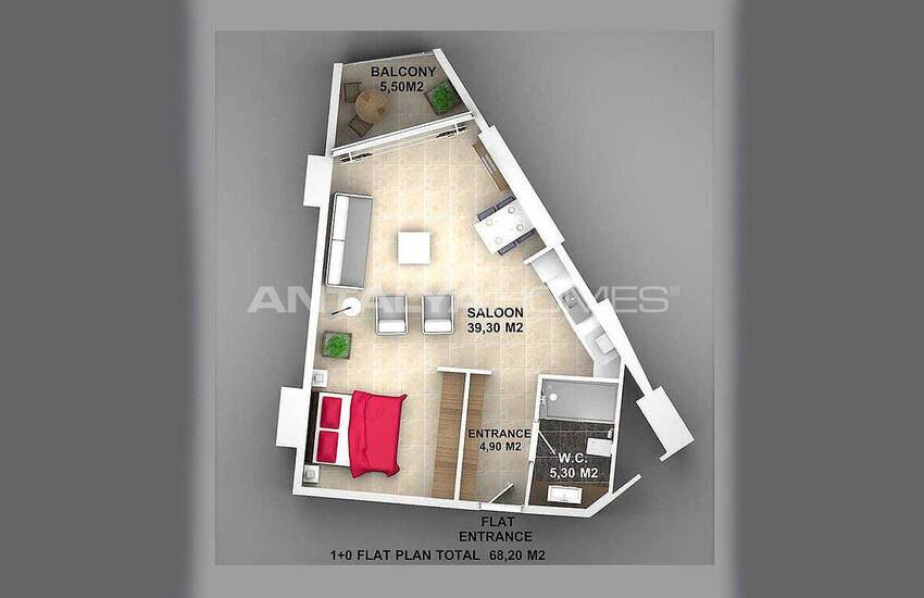 Unieke Appartementen Panoramisch Zeezicht In Kargicak 23