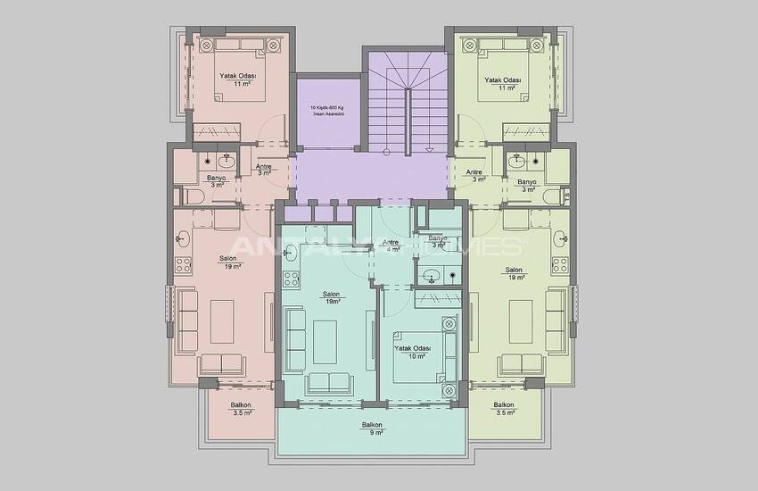 Quality Alanya Property Within Walking Distance of Amenities 9