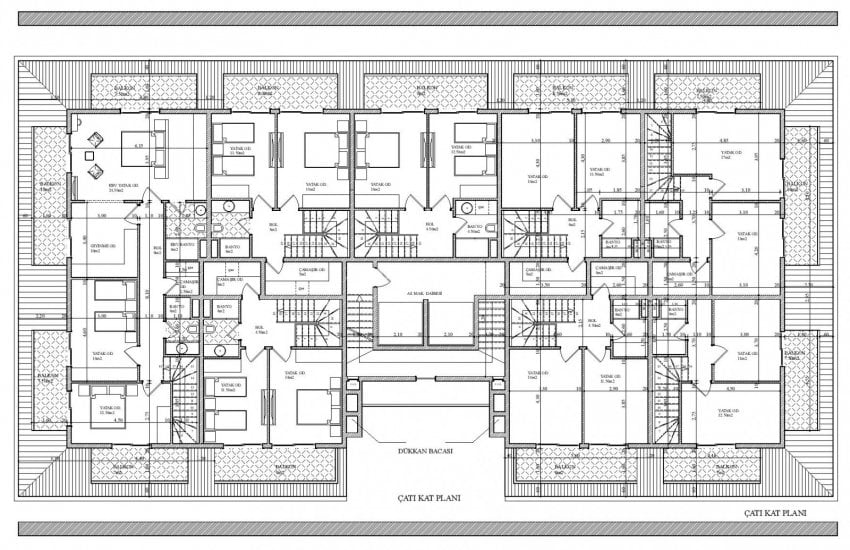 Centrally Located Apartments with Luxury Design in Oba 14