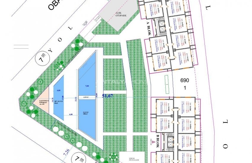 Centrally Located Apartments with Luxury Design in Oba 16